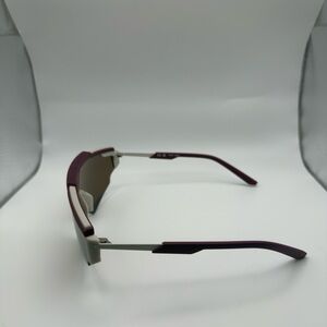 Nike Marquee Edge
 Burgundy and Silver Men's Glasses